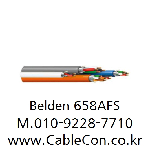 BELDEN 658AFS 3Pr x 22(7x30)AWG+2Cx22(7x30)AWG+4Cx22(7x30)AWG+4Cx28(7x26)AWG,  Access Control Cable